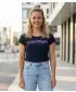 Tricou pentru femei ALTISPORT ALW170122 ALBASTRU MARIN