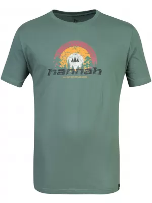 Tricou pentru bărbați HANNAH SKATCH PĂDURE ÎNTUNECATĂ