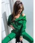 Panoul pentru doamne DSTREET MY LOVE BY1197 VERDE