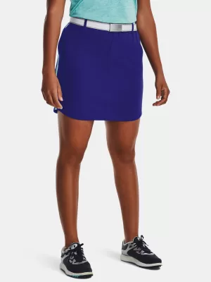 Fusta de dama UNDER ARMOUR UA LINKS WOVEN SKORT 1362111-468 ALBASTRU