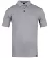 Tricou pentru bărbați cu guler HANNAH KAJAN GRI OȚEL MEL