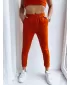 Pantalonii pentru doamne DSTREET MY HONEY UY1417 PORTOCALE
