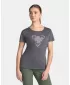 Tricou funcțional de damă KILPI GAROVE-W TL0316KI GRI ÎNCHIS