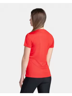 Tricou funcțional de damă KILPI DIMA-W TL0321KI ROŞU