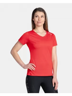 Tricou funcțional de damă KILPI DIMA-W TL0321KI ROŞU