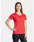 Tricou funcțional de damă KILPI DIMA-W TL0321KI ROŞU