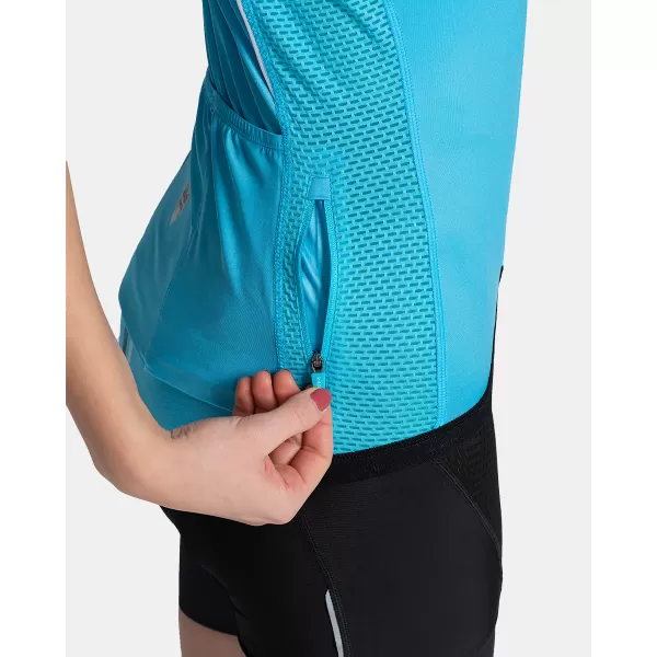  Tricou de ciclism pentru femei KILPI CORRIDOR-W TL0351KI ALBASTRU 