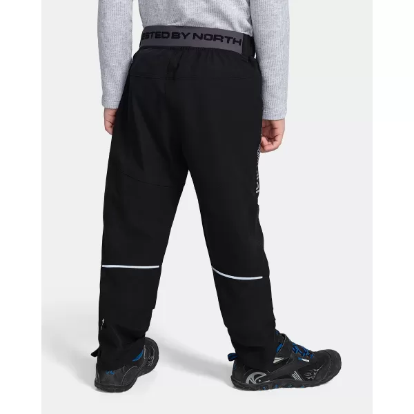  Pantaloni pentru băieți KILPI KARIDO-JB TJ0507KI NEGRU 