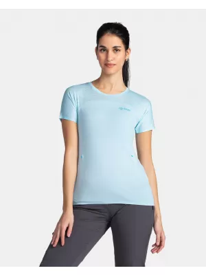 Tricou funcțional de damă KILPI AMELI-W TL0320KI ALBASTRU DESCHIS