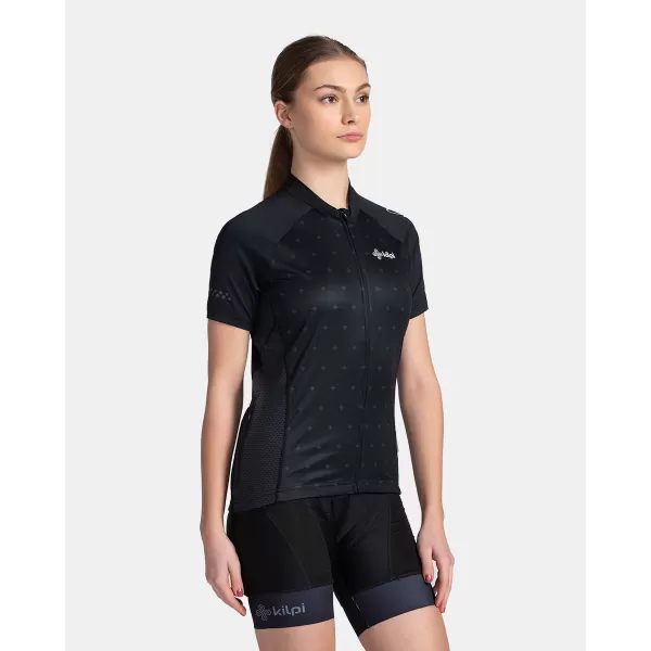  Tricou de ciclism pentru femei KILPI MOATE-W TL0354KI NEGRU 