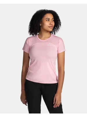 Tricou funcțional de damă KILPI AMELI-W TL0320KI ROZ DESCHIS