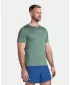 Tricou funcțional pentru bărbați KILPI DIMA-M TM0323KI VERDE ÎNCHIS
