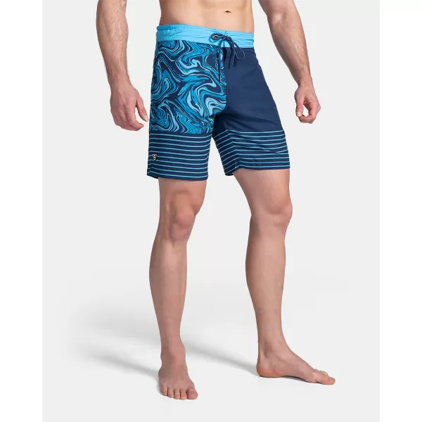  Pantaloni scurți pentru bărbați KILPI ARIANY-M TM0424KI ALBASTRU 