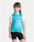 Tricou de ciclism pentru fete KILPI CORRIDOR-JG TJ0305KI ALBASTRU