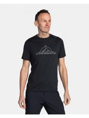 Tricou funcțional pentru bărbați KILPI MERIN-M TM0327KI GRI ÎNCHIS