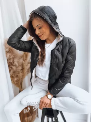 Sacou de primăvară DSTREET SWEET DREAMS TY3588 NEGRU