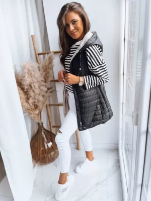 Vestă de primăvară DSTREET MELANI TY3414 NEGRU
