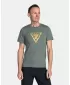 Tricou funcțional pentru bărbați KILPI LISMAIN-M TM0305KI VERDE ÎNCHIS