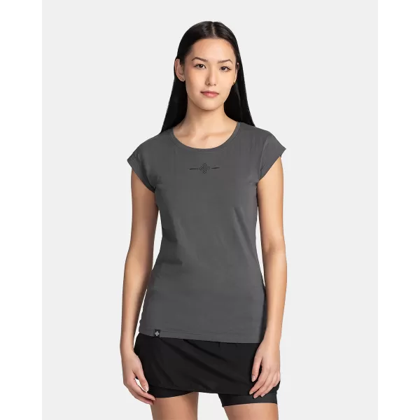  Tricou pentru femei KILPI LOS-W TL0365KI GRI ÎNCHIS 