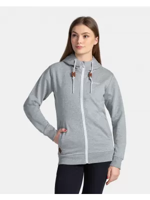 Hanorac de dama KILPI BERY-W TL0210KI GRI DESCHIS