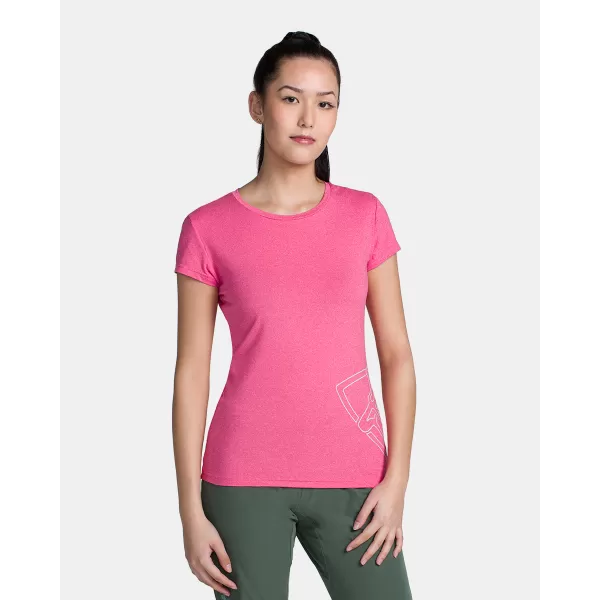 Tricou funcțional de damă KILPI LISMAIN-W TL0317KI ROZ 
