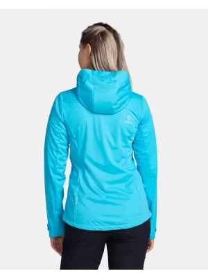 Jachetă softshell pentru femei KILPI BELTRA-W TL0107KI ALBASTRU