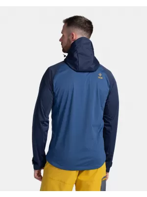 Jachetă softshell pentru bărbați KILPI BELTRA-M TM0107KI ALBASTRU ÎNCHIS