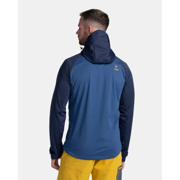  Jachetă softshell pentru bărbați KILPI BELTRA-M TM0107KI ALBASTRU ÎNCHIS 