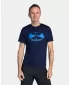 Tricou funcțional pentru bărbați KILPI GAROVE-M TM0306KI ALBASTRU ÎNCHIS