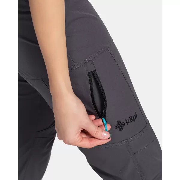  Pantaloni de dama KILPI BELVELA-W TL0407KI GRI ÎNCHIS 