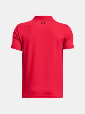 Tricou băieți UNDER ARMOUR UA PERFORMANCE POLO 1377346-600 ROŞU