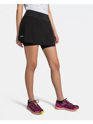 Pantaloni scurți de ciclism pentru femei KILPI JOLA-W TL0421KI NEGRU