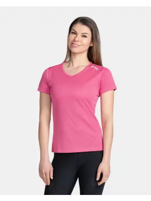 Tricou funcțional de damă KILPI DIMA-W TL0321KI ROZ