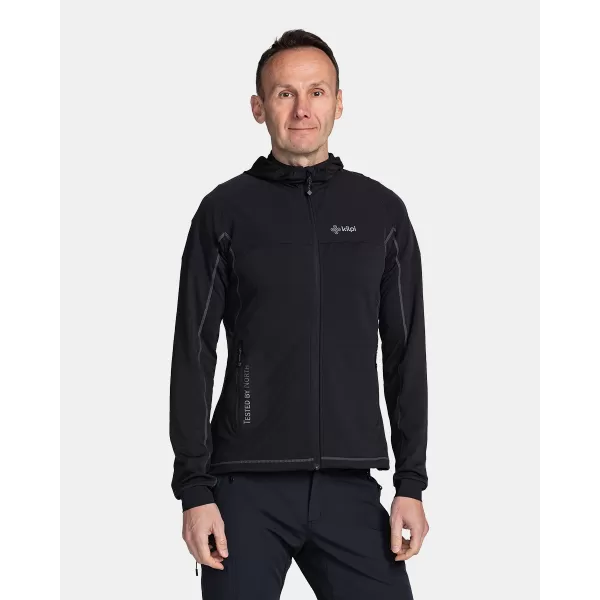  Hanorac pentru bărbați pentru exterior KILPI MEMPHIS-M TM0201KI NEGRU 