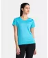 Tricou funcțional de damă KILPI DIMA-W TL0321KI ALBASTRU