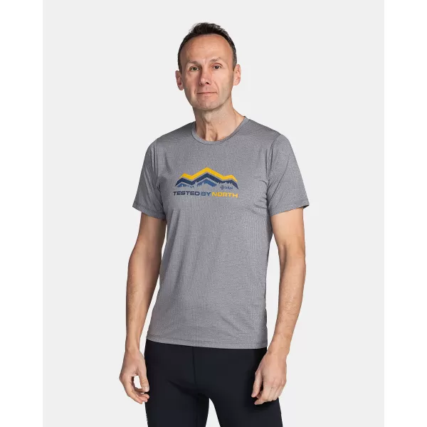  Tricou funcțional pentru bărbați KILPI GIANO-M TM0307KI GRI DESCHIS 