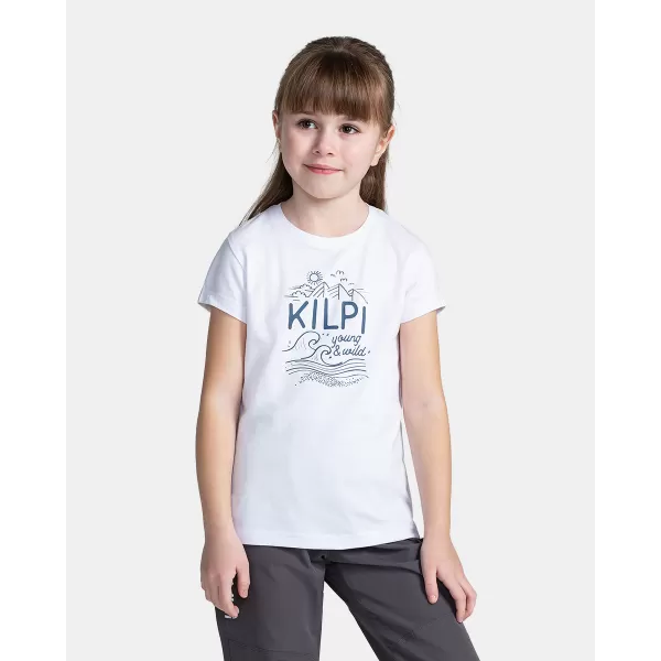  Tricou fetita KILPI MALGA-JG TJ0306KI ALB 