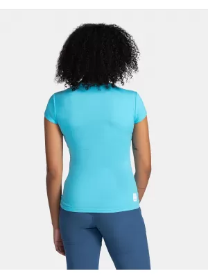 Tricou funcțional de damă KILPI LISMAIN-W TL0317KI ALBASTRU