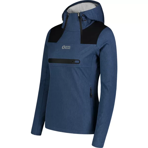  Jachetă softshell pentru femei NORDBLANC KANGAROO NBSSL7895 ALBASTRU 