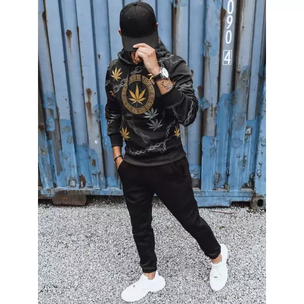  Panoul pentru bărbați DSTREET BX5311 NEGRU 