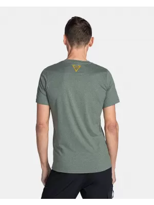 Tricou funcțional pentru bărbați KILPI LISMAIN-M TM0305KI VERDE ÎNCHIS