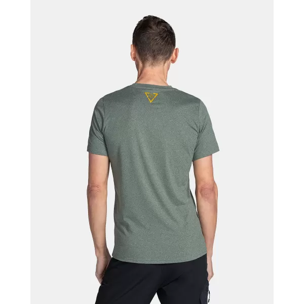  Tricou funcțional pentru bărbați KILPI LISMAIN-M TM0305KI VERDE ÎNCHIS 