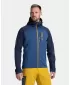 Jachetă softshell pentru bărbați KILPI BELTRA-M TM0107KI ALBASTRU ÎNCHIS