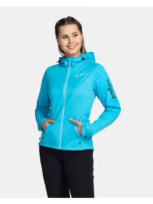Jachetă softshell pentru femei KILPI BELTRA-W TL0107KI ALBASTRU
