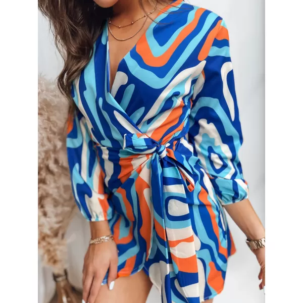  Rochie DSTREET CATIA EY2269 ALBASTRU 