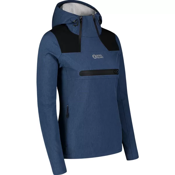  Jachetă softshell pentru femei NORDBLANC KANGAROO NBSSL7895 ALBASTRU 