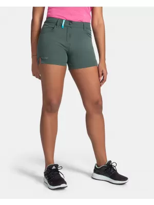Pantaloni scurți de damă KILPI BREE-W TL0410KI VERDE ÎNCHIS