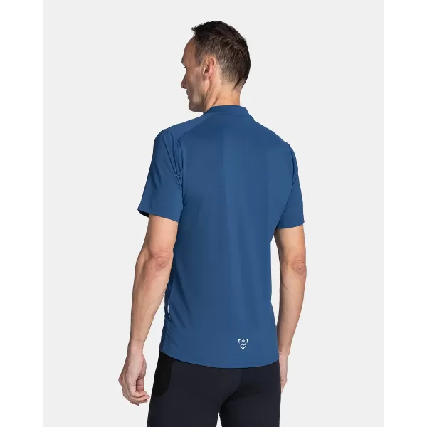  Tricou funcțional pentru bărbați KILPI KERKEN-M TM0328KI ALBASTRU ÎNCHIS 