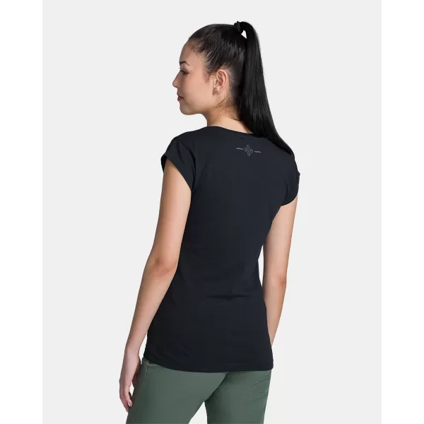  Tricou pentru femei KILPI LOS-W TL0365KI NEGRU 