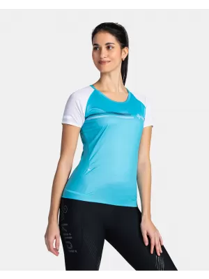 Tricou funcțional de damă KILPI FLORENI-W TL0318KI ALBASTRU